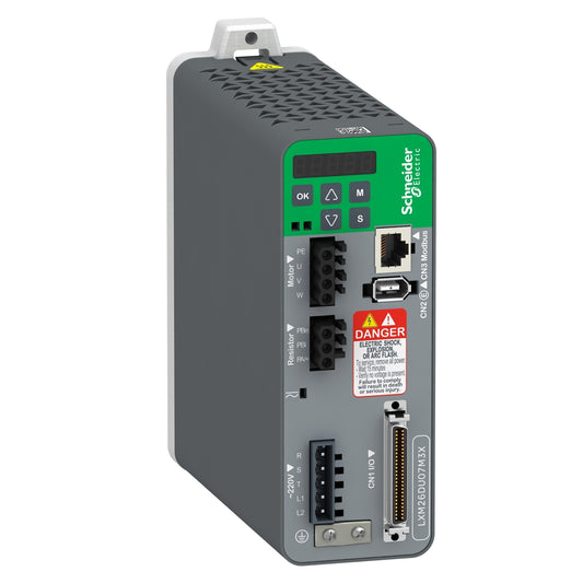 Schneider Electric Lexium LXM26DU02M3X Servo Drive | Compact Motion Control Solution (New)