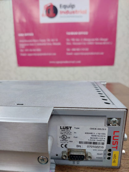 LUST CDE34.003.C20 – High-Performance Servo Drive for Precision Motor Control