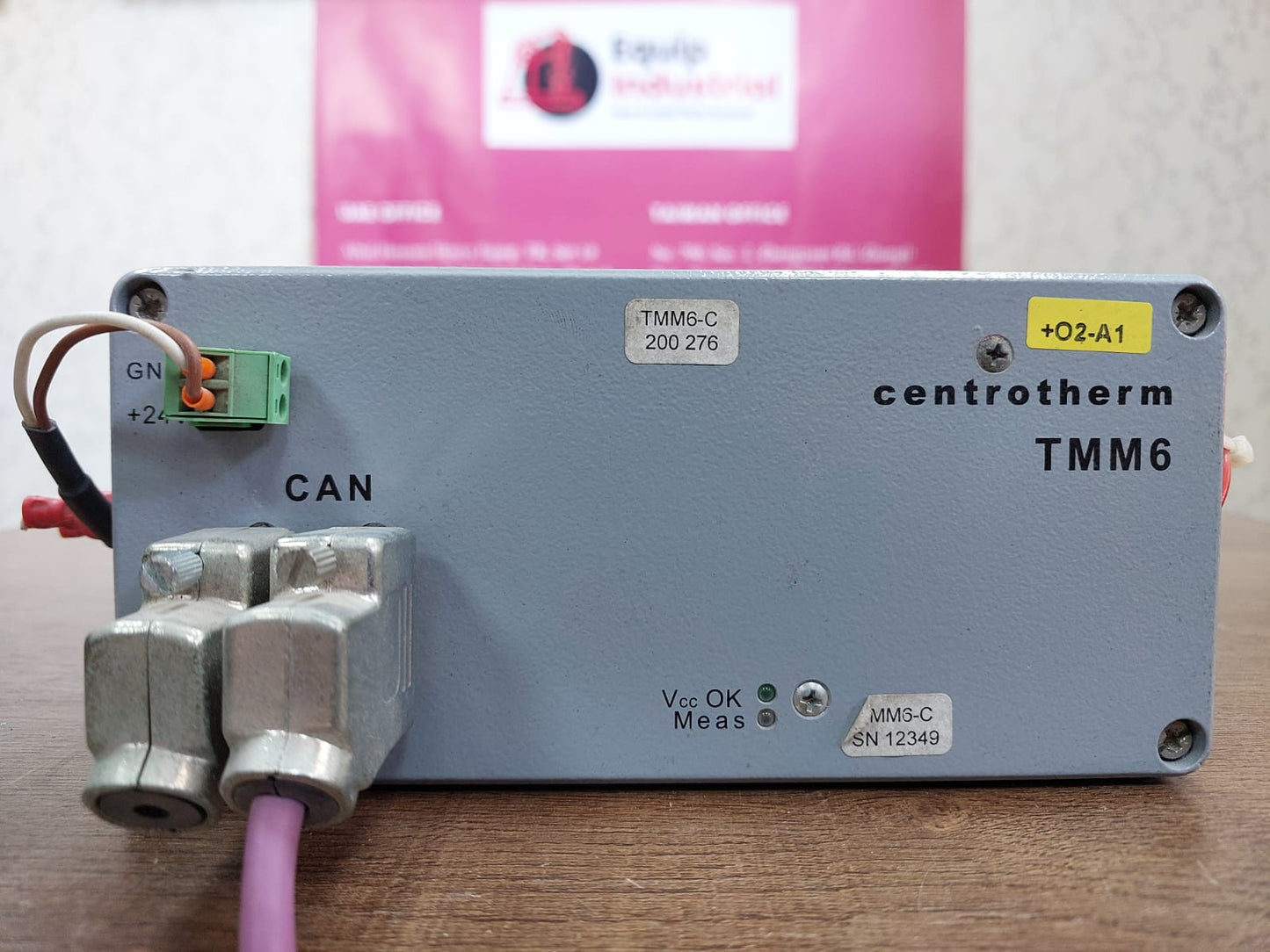 Centrotherm TMM6 Gas Monitoring & Control Unit | Industrial Gas Measurement System