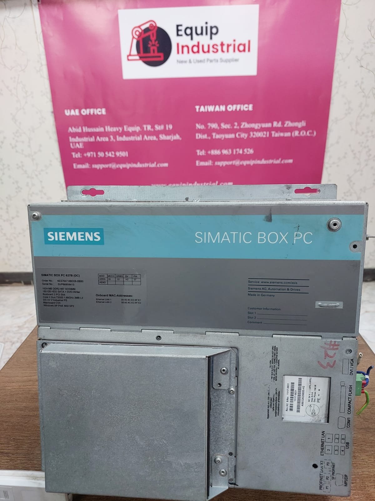 Siemens SIMATIC Box PC 627B β High-Performance Industrial PC for Automation & Control