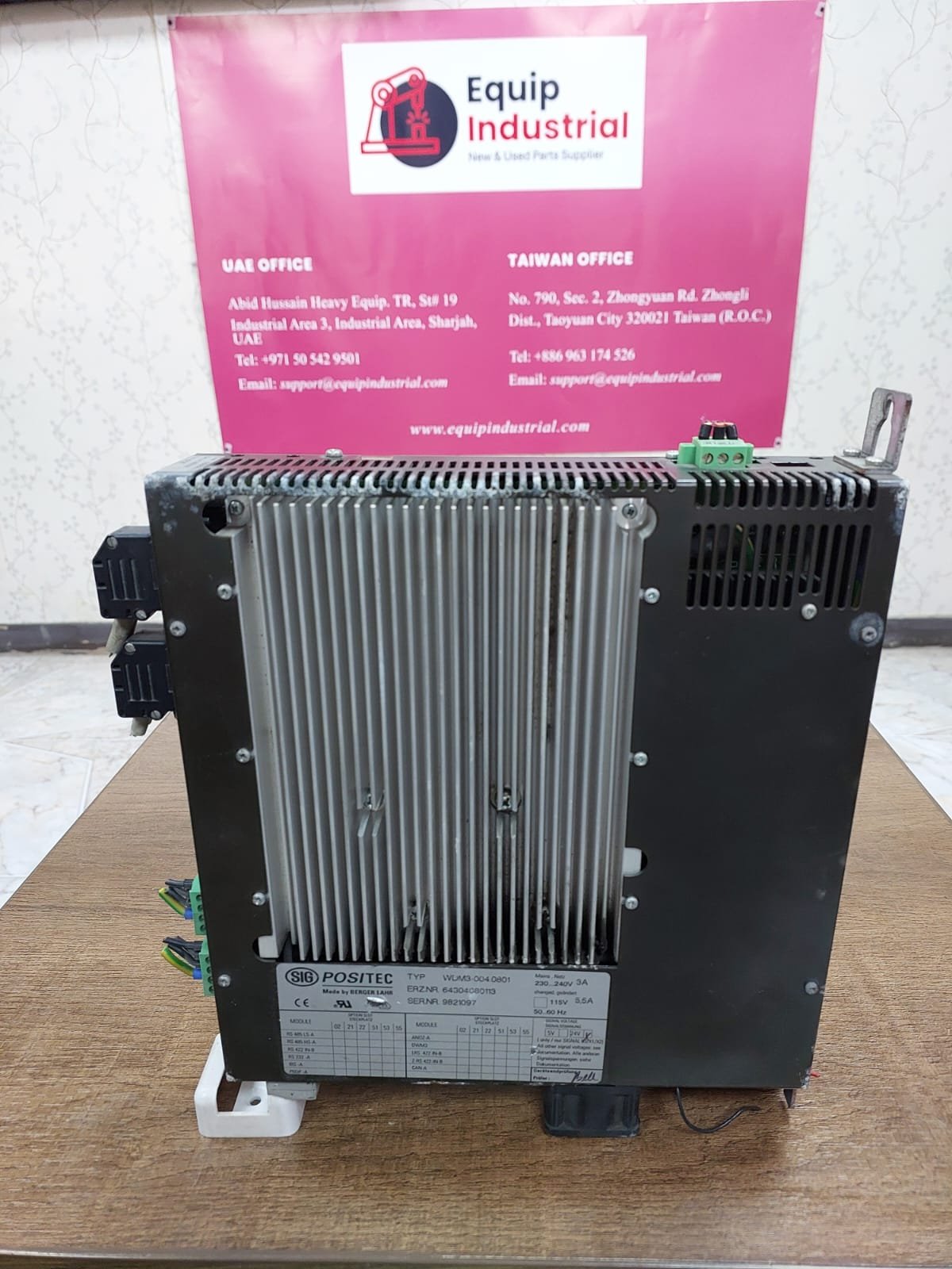 SIG Positec VUA43-004-0401 – High-Performance Servo Drive for Precision Motion Control