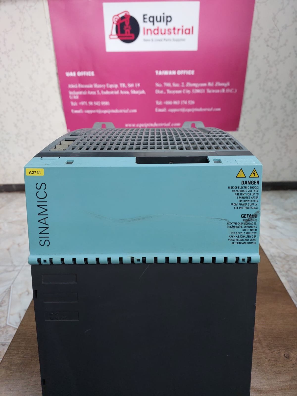 Siemens SINAMICS S120 6SL3120-1TE28-5AA3 – High-Performance Single Motor Module for Industrial Automation