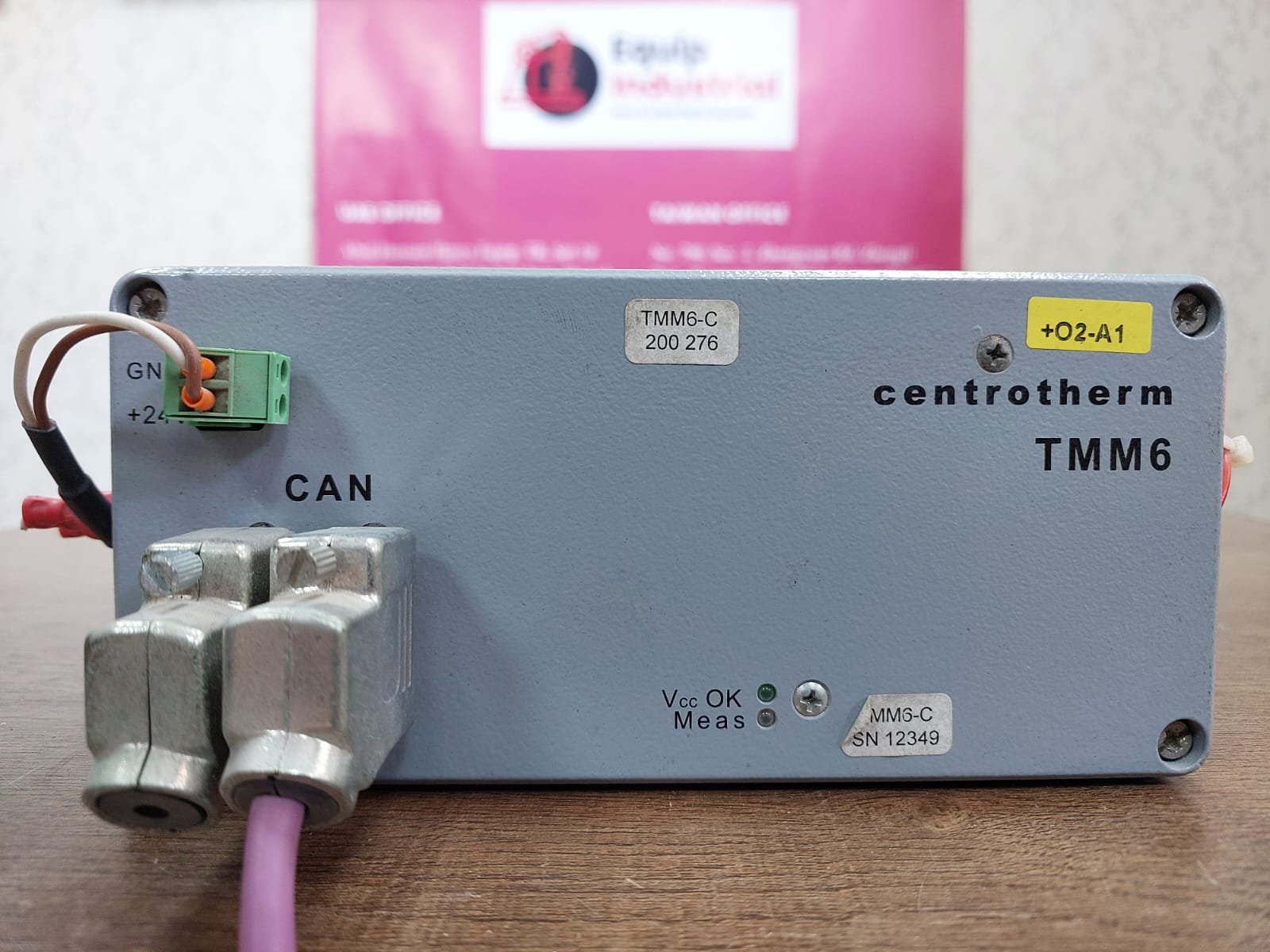 Centrotherm TMM6 Gas Monitoring & Control Unit | Industrial Gas Measurement System