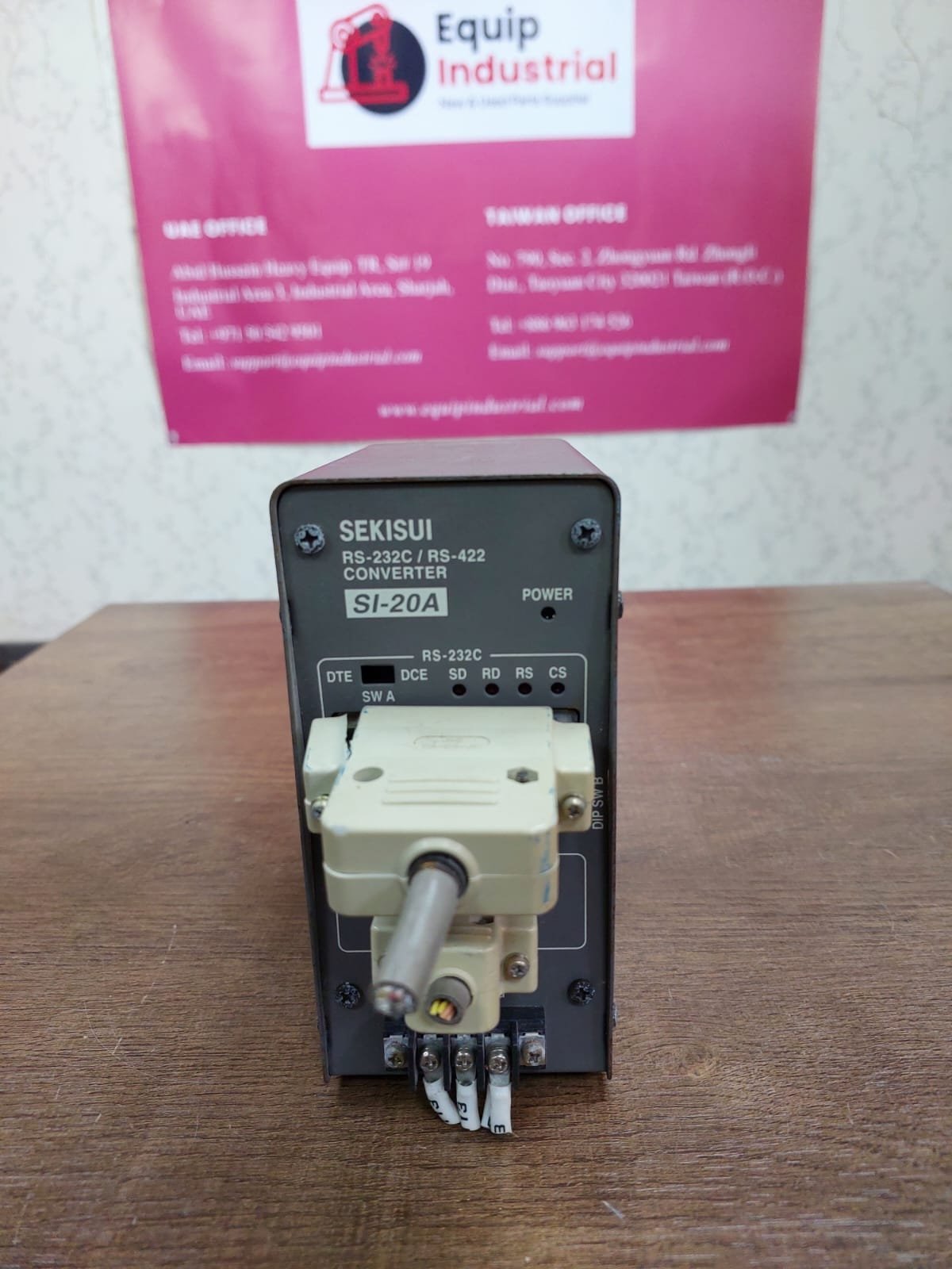 Sekisui SI-20A RS-232C to RS-422 Interface Converter – Reliable Data Transmission - Image 2